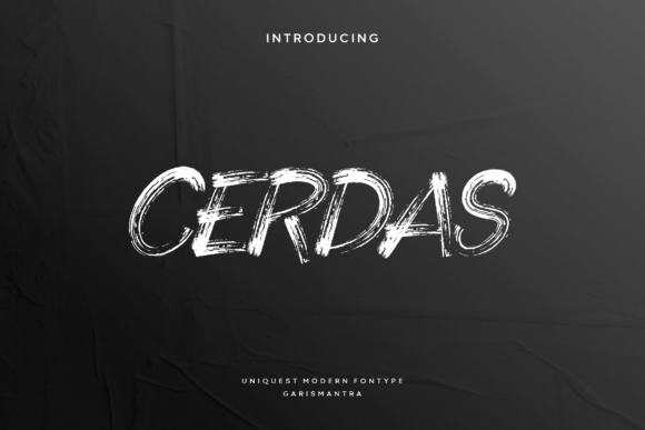 Cerdas Font Poster 1