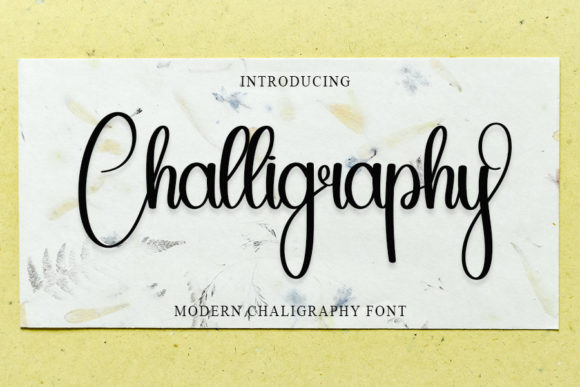 Chaligraphy Font