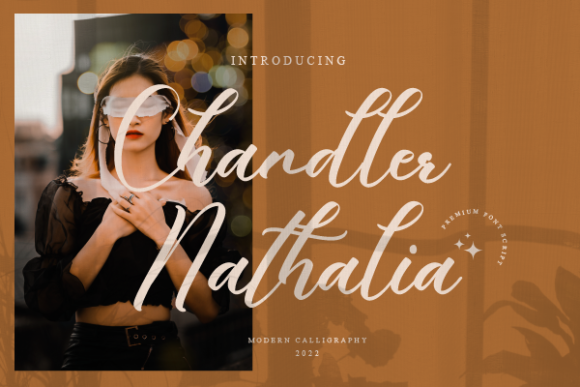 Chandler Nathalia Font Poster 1