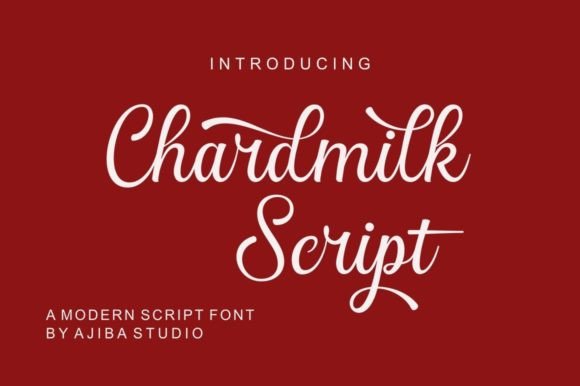 Chardmilk Script Font