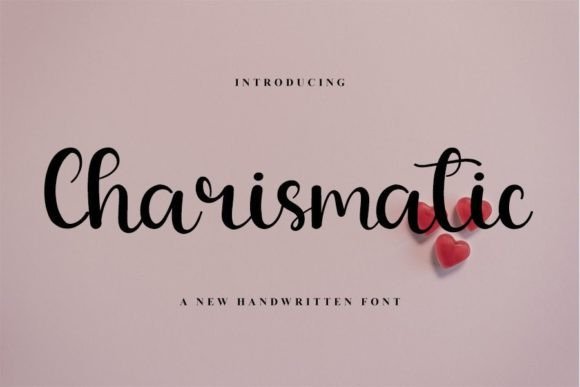 Charismatic Font Poster 1