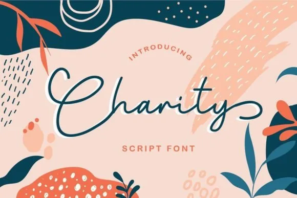 Charity Font Charity Font Poster 1