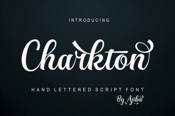 Charkton Font Poster 1