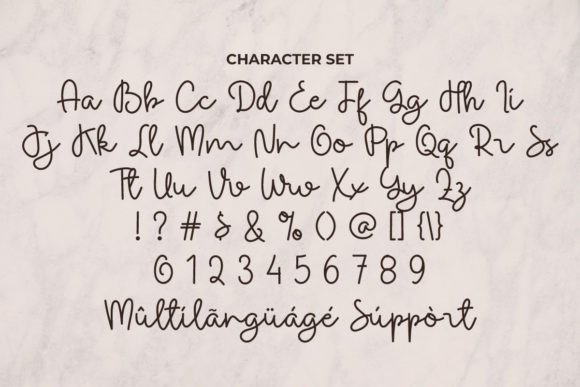 Charley Lyvia Font Poster 3