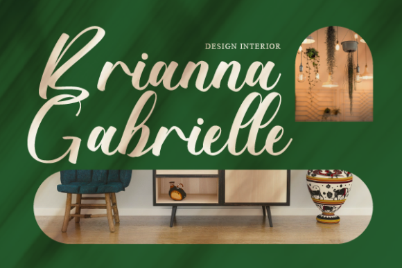 Charli Braelynn Font Poster 3