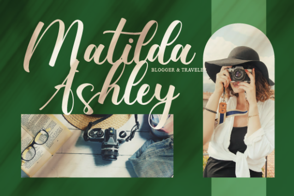 Charli Braelynn Font Poster 6