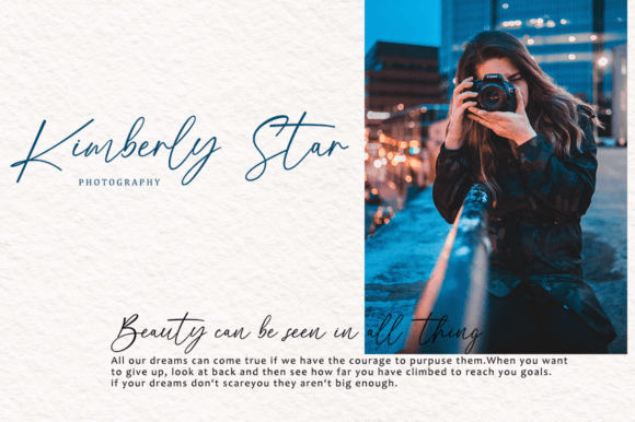 Charlien Font Poster 5