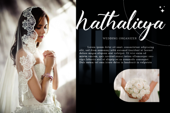 Charlote Catalina Font Poster 9