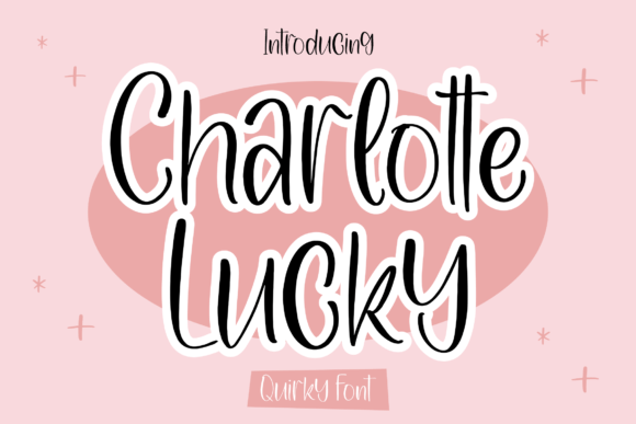 Charlotte Lucky Font Poster 1