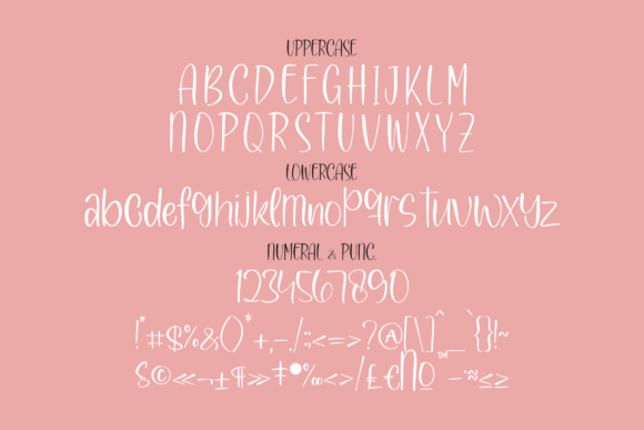 Charlotte Lucky Font Poster 13