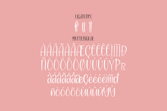 Charlotte Lucky Font Poster 14