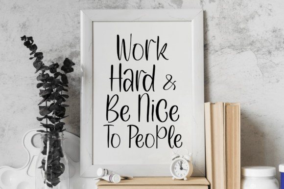 Charlotte Lucky Font Poster 5