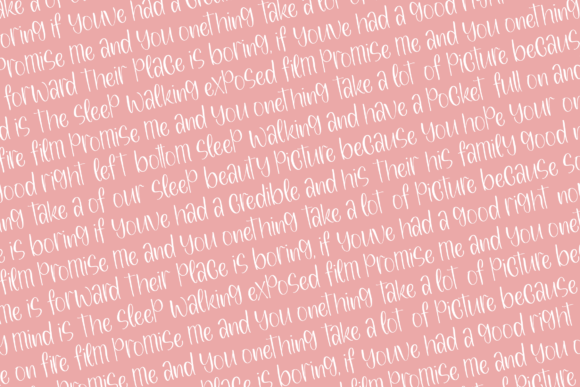 Charlotte Lucky Font Poster 8