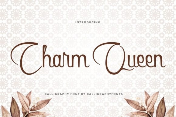 Charm Queen Font Poster 1