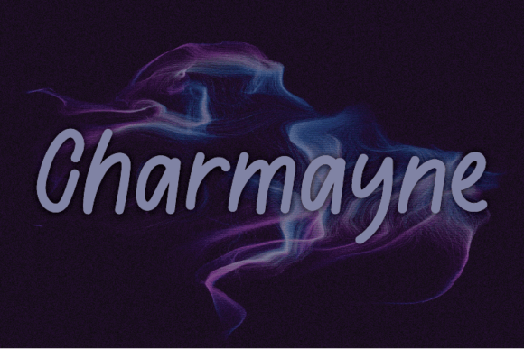 Charmayne Font Poster 1