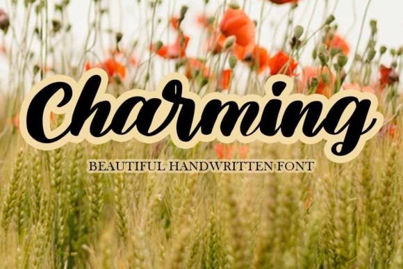 Charming Font Poster 1