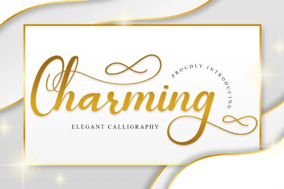 Charming Font Charming Font Poster 1