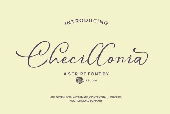 Checillonia Font