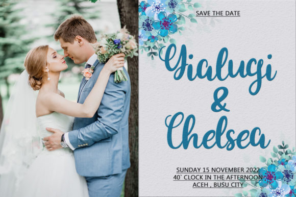 Chelsea Font Poster 2