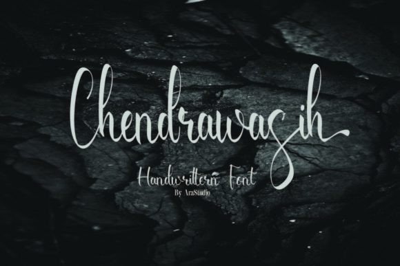 Chendrawasih Font Poster 1