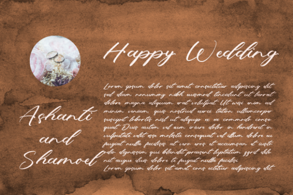 Cherish Font Poster 4
