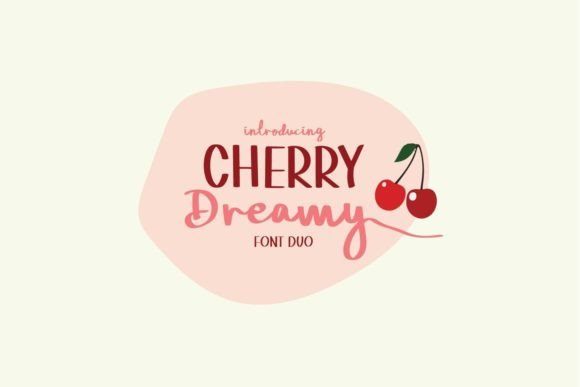 Cherry Dreamy Font Poster 1