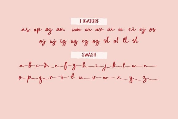 Cherry Dreamy Font Poster 13