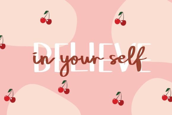 Cherry Dreamy Font Poster 6