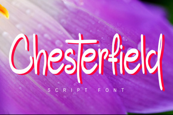 Chesterfield Font Poster 1