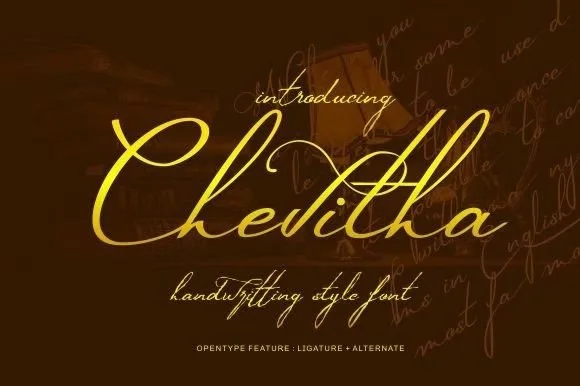 Chevitha Font Poster 1