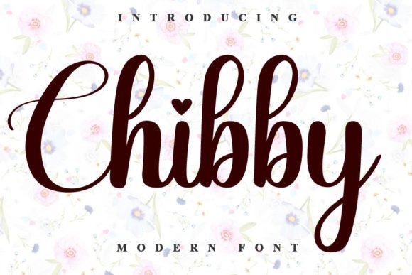Chibby Font Poster 1