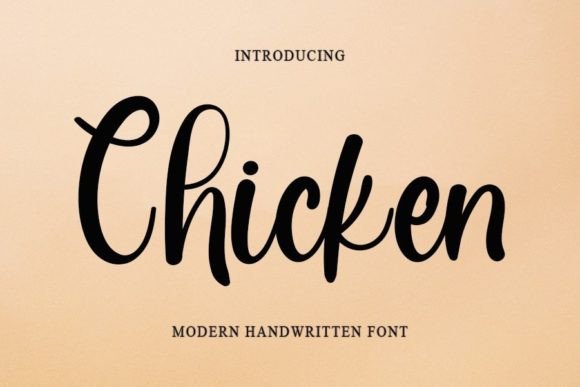 Chicken Font