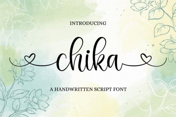 Chika Font Poster 1