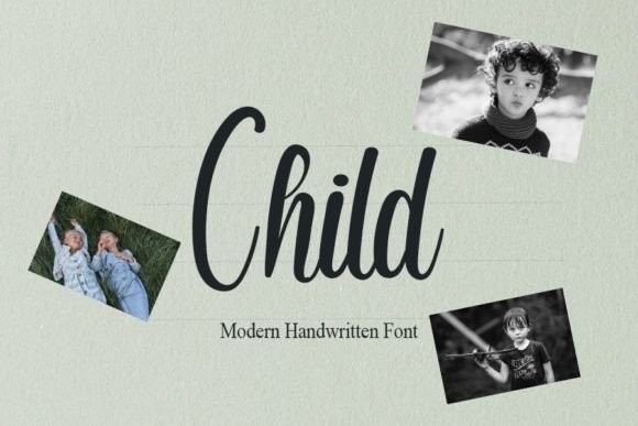 Child Font Poster 1