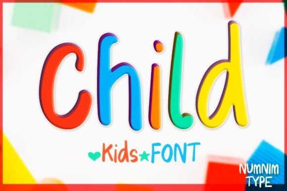 Child Font Poster 1