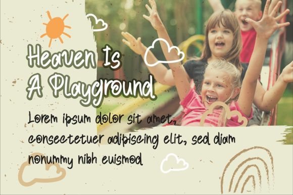 Child Ground Font Poster 5