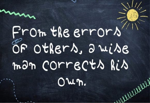 Child Writing Font Poster 2