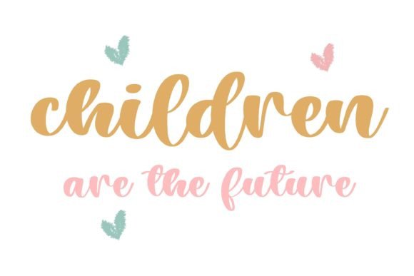 Childhood Memories Font Poster 7