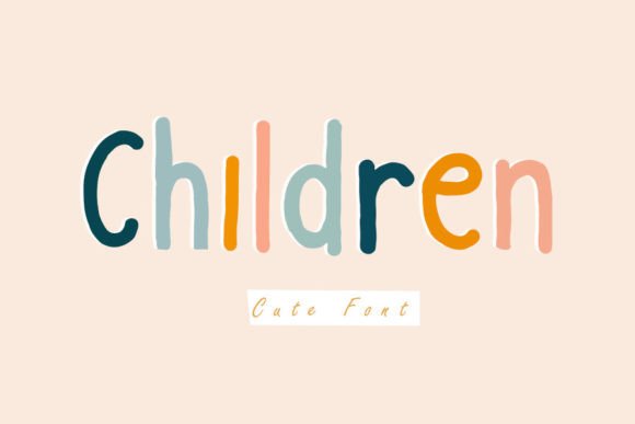 Children Font Poster 1