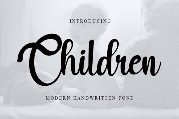 Children Font Poster 1