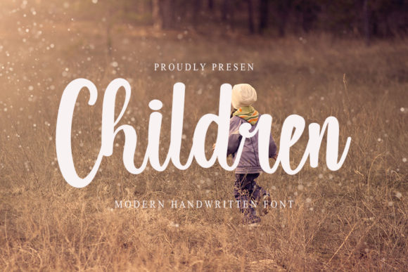 Children Font Poster 1