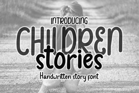 Children Stories Font Poster 1