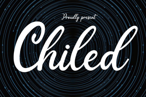 Chiled Font Poster 1