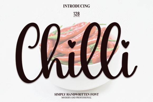 Chilli Font Poster 1