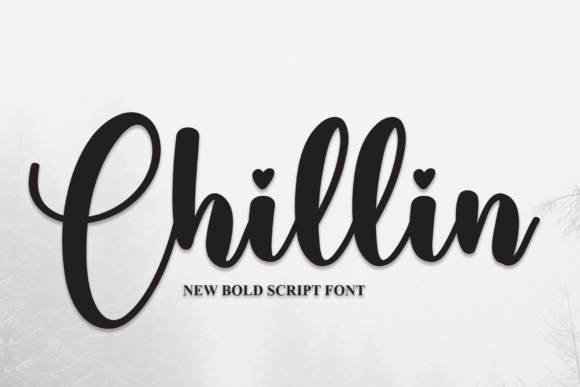 Chillin Font Poster 1
