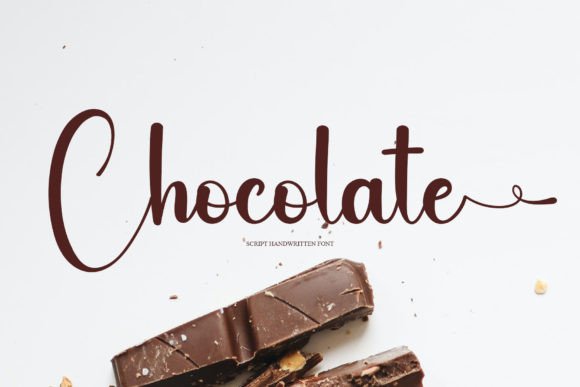 Chocolate Font Poster 1