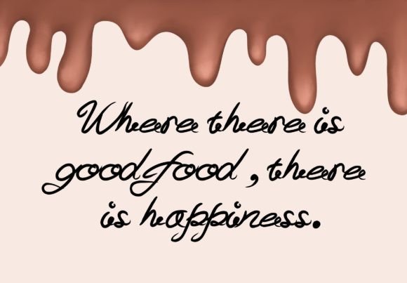 Chocolate Milk Font Poster 5