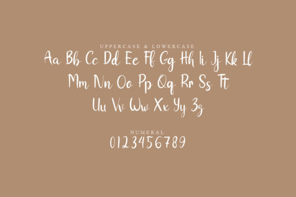 Choglat Font Poster 2