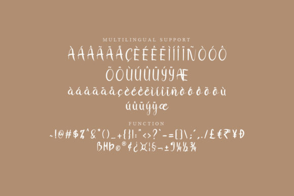 Choglat Font Poster 3