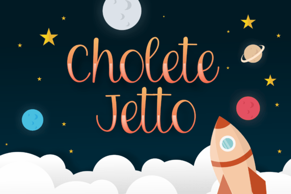 Cholete Jetto Font Poster 1